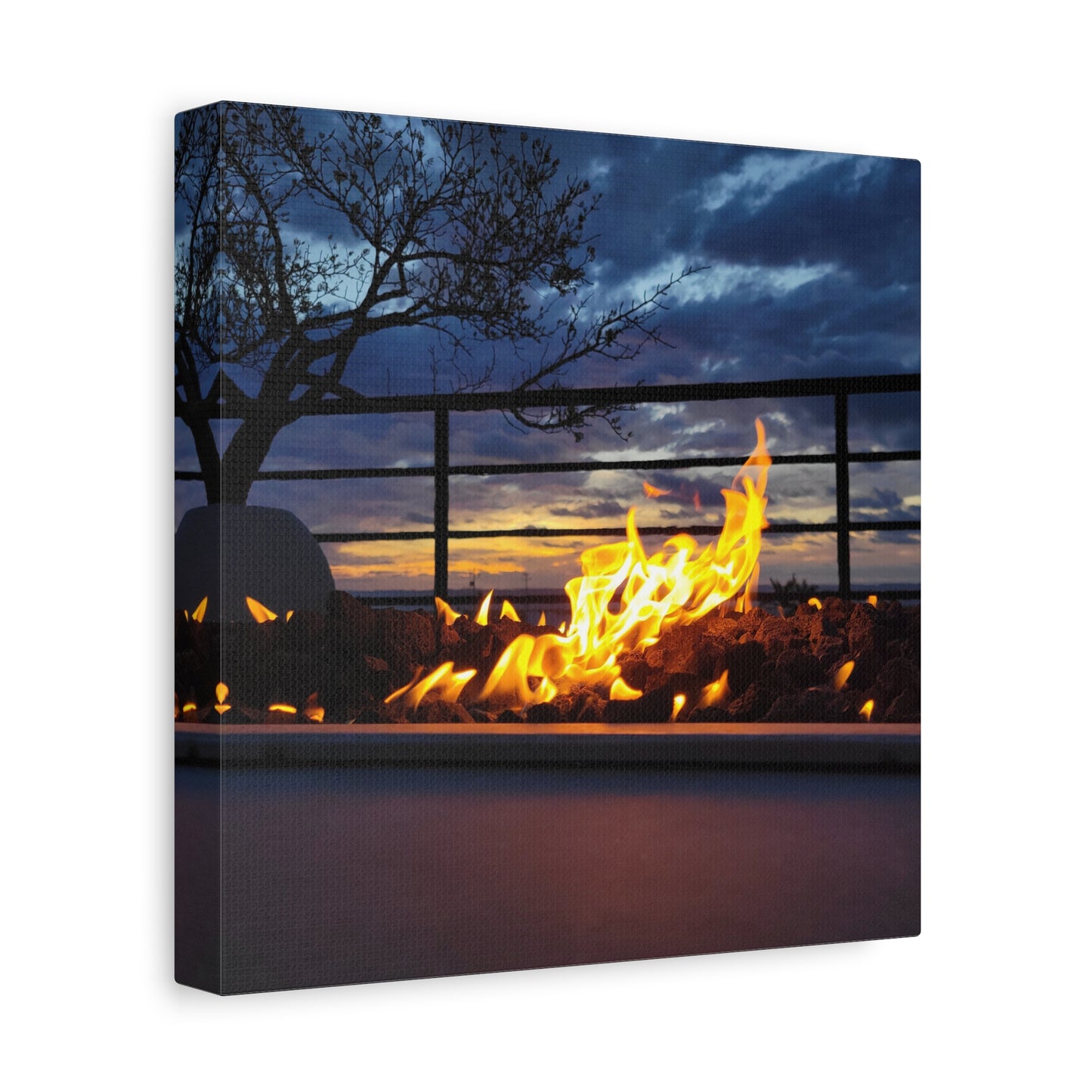 Flames at Sunset 1