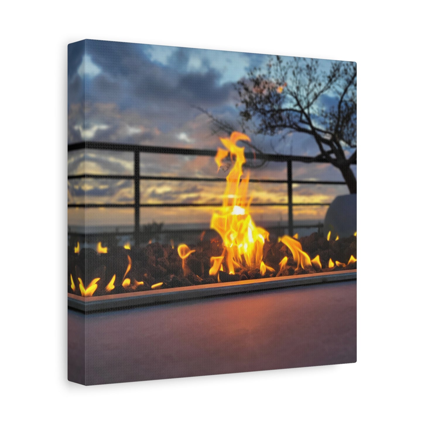 Flames at Sunset 1