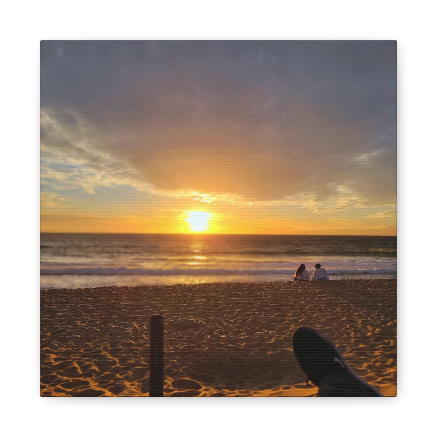 Feet Up at Sunset