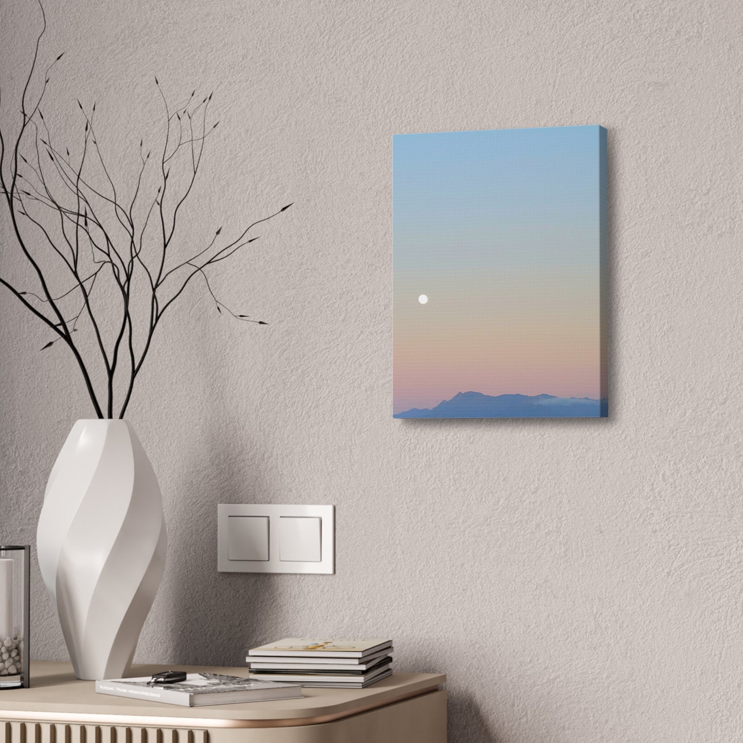 Mexican Sunset with Moon