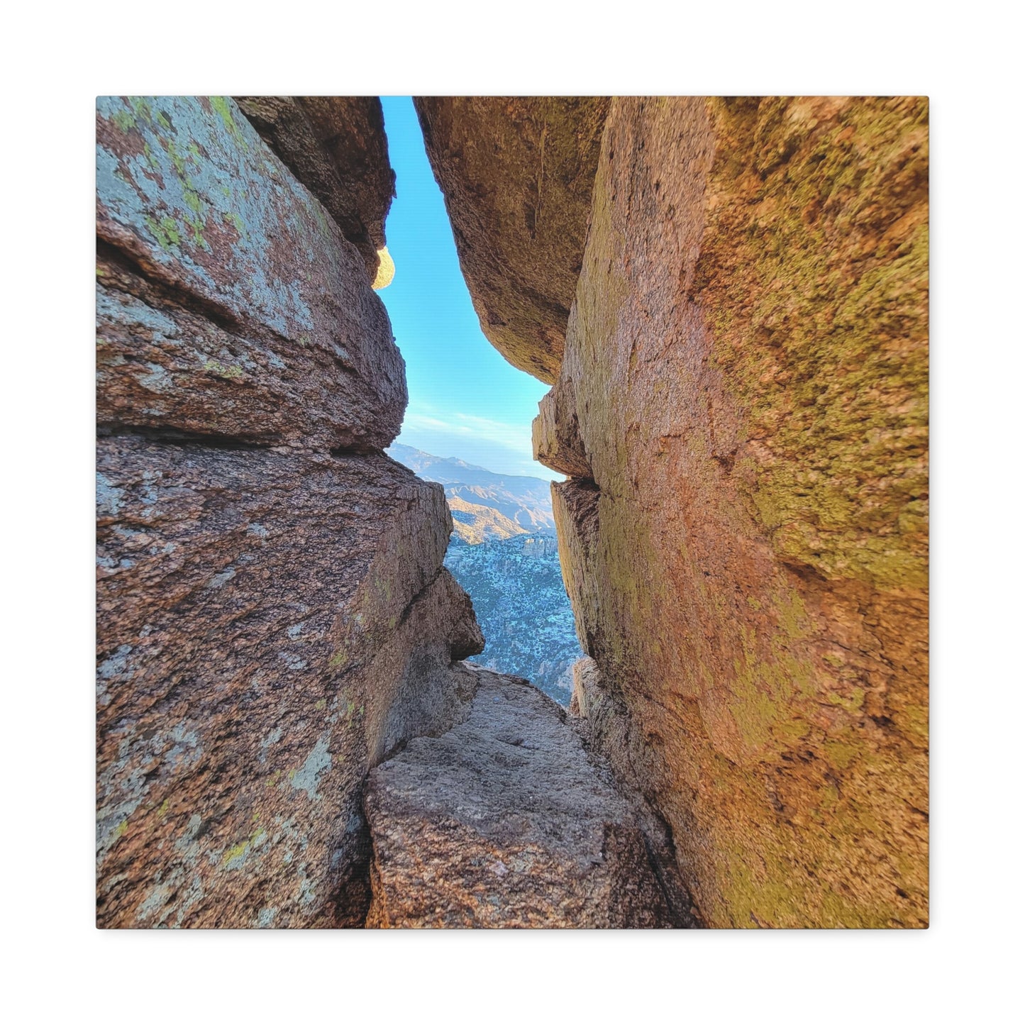 Peak Through the Rocks of Mt Lemmon