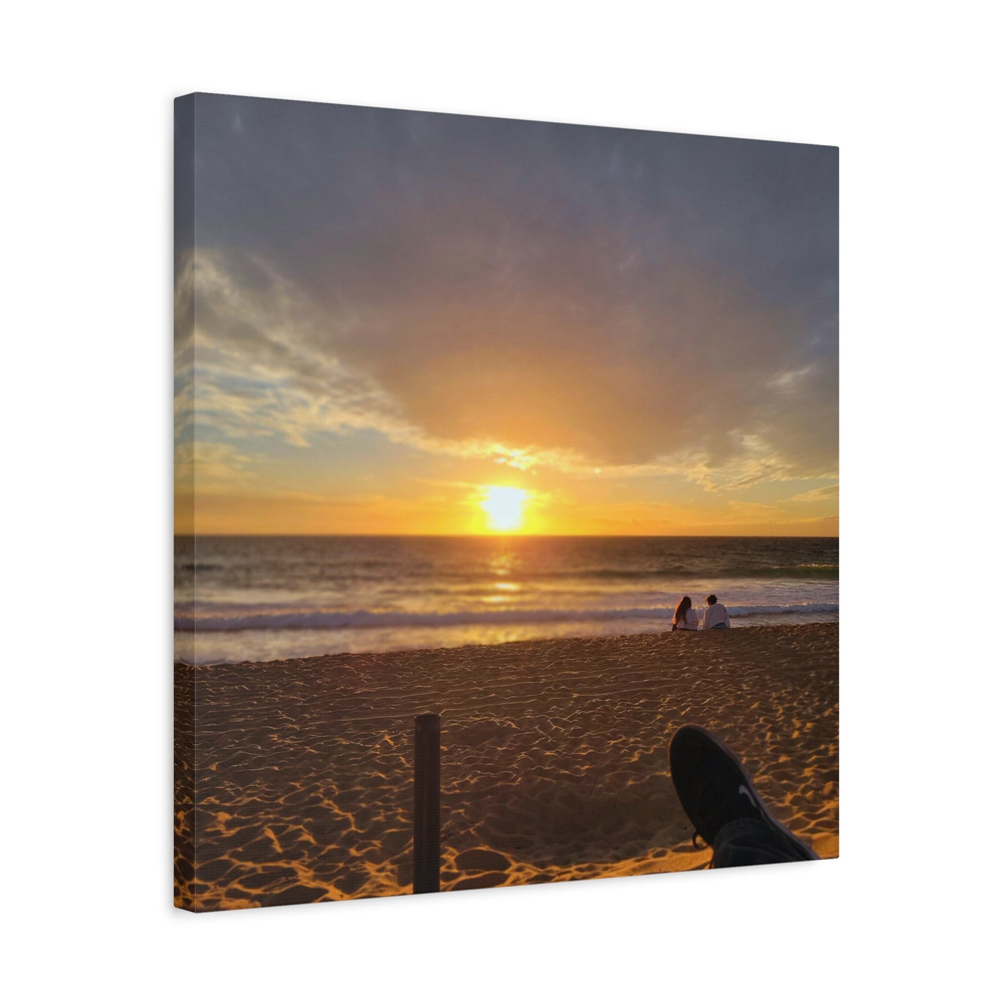 Feet Up at Sunset