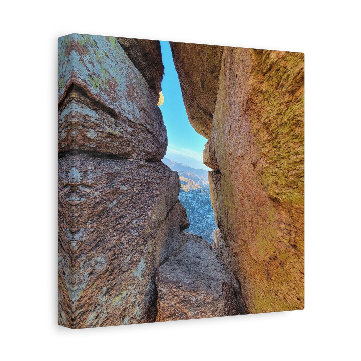 Peak Through the Rocks of Mt Lemmon