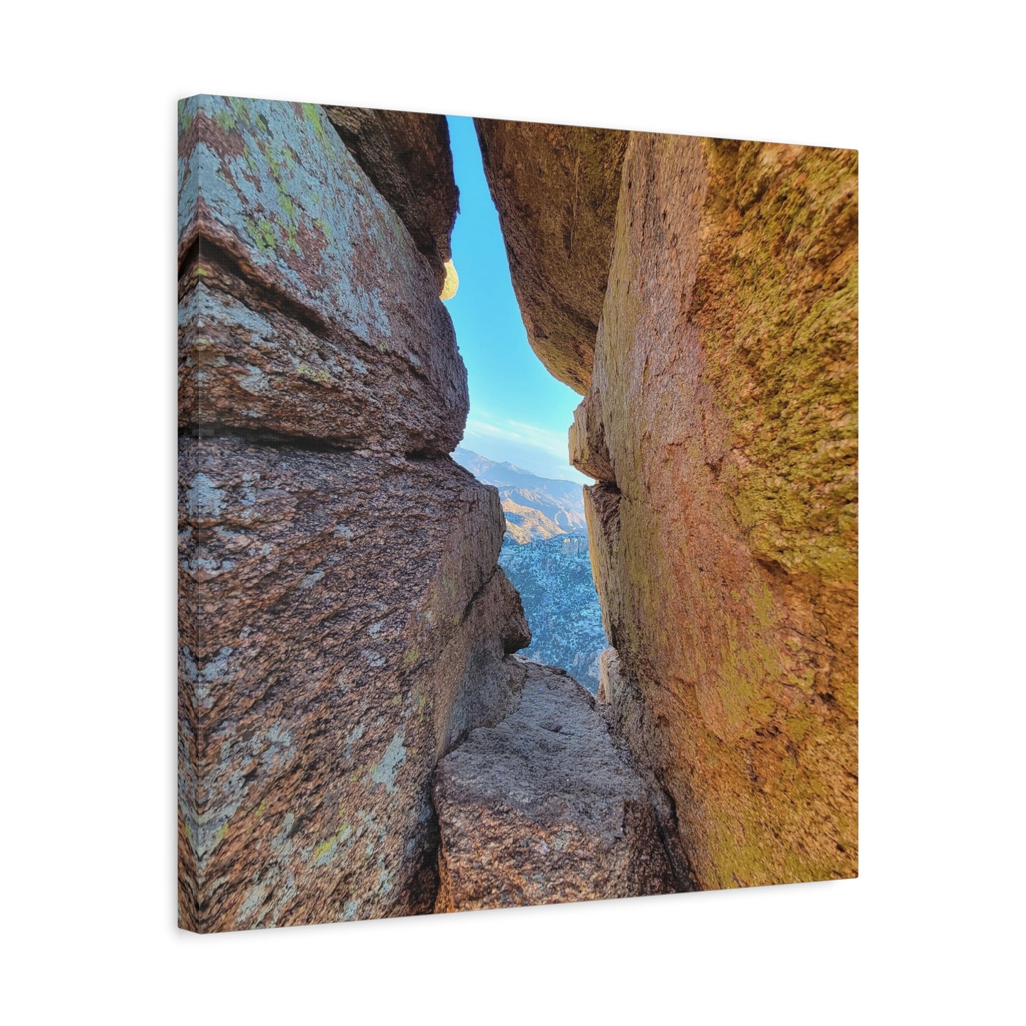 Peak Through the Rocks of Mt Lemmon