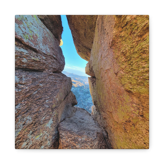 Peak Through the Rocks of Mt Lemmon